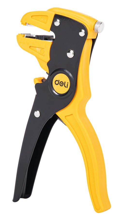 DELI απογυμνωτής καλωδίων DL2003 με κόφτη, 0.5~6mm, 165mm DL2003
