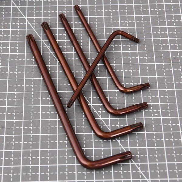 DELI σετ κλειδιά Torx DL230707G σε σχήμα L, T10-T50, 9τμχ DL230707G