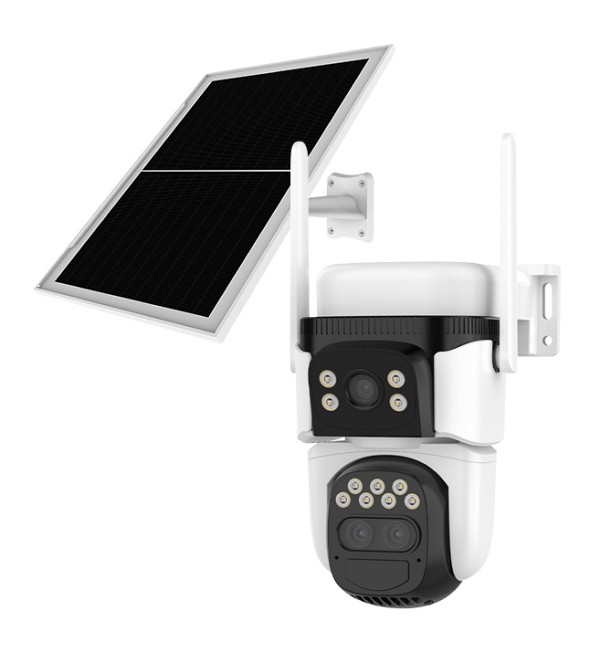 VSTARCAM smart ηλιακή κάμερα BG621TR, triple lens, 3MP, 4G, SD, PTZ, IP66 BG621TR