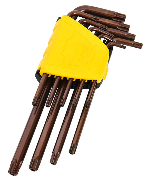 DELI σετ κλειδιά Torx DL230707G σε σχήμα L, T10-T50, 9τμχ DL230707G