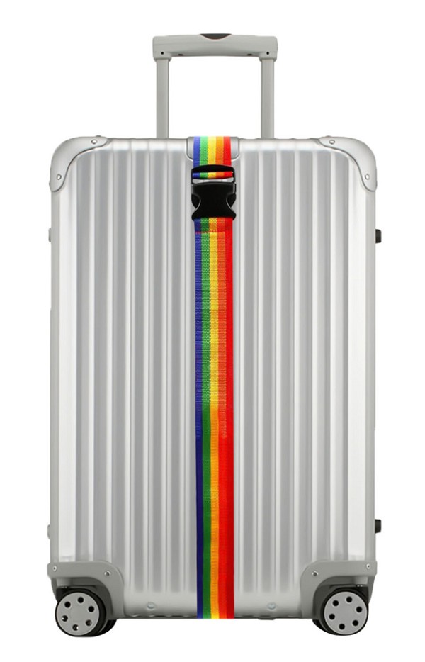 HOME USE ιμάντας βαλίτσας HUH-0243, ρυθμιζόμενος, 2m, πολύχρωμος HUH-0243