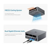 BEELINK mini PC EQi12, Intel i5-1235U, 16GB, 500GB M.2, Windows 11 Pro EQI12-1235U-16500