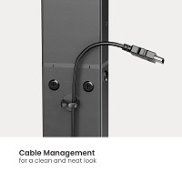 POWERTECH επιτραπέζια βάση τηλεόρασης PT-1445, 32-65, έως 40kg PT-1445