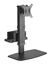 POWERTECH βάση γραφείου οθόνης PT-1449 με βάση mini PC, 17-32, έως 8kg PT-1449