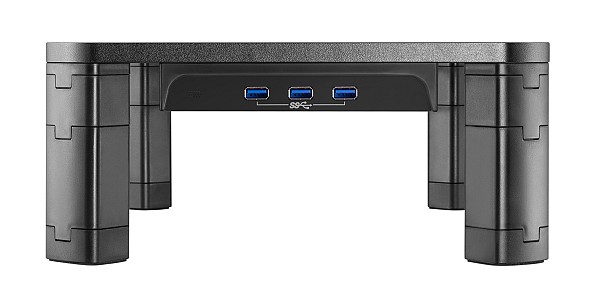 BRATECK επιτραπέζια βάση AMS-7 για οθόνη 17-32, 3x USB 3.0, 20kg AMS-7