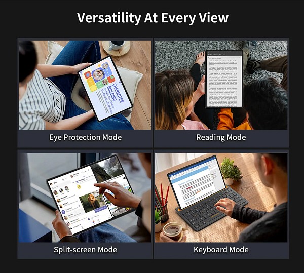 TECLAST tablet T50 Plus 2025, 11, 8/256GB, 4G, Android 15, 8000mAh, γκρι T50PLUS2025-GR