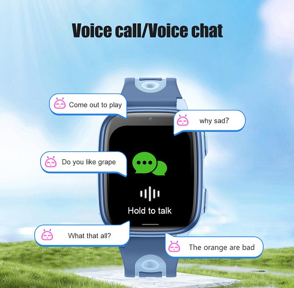 INTIME GPS smartwatch για παιδιά IT-074, 1.83, κάμερα, 4G, IPX5, μαύρο IT-074