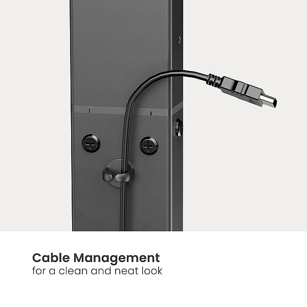 POWERTECH επιτραπέζια βάση τηλεόρασης PT-1445, 32-65, έως 40kg PT-1445