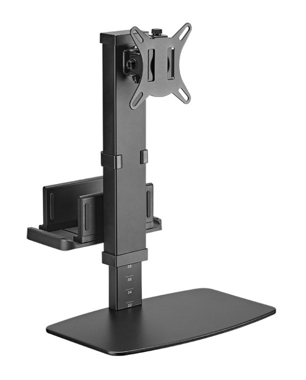 POWERTECH βάση γραφείου οθόνης PT-1449 με βάση mini PC, 17-32, έως 8kg PT-1449