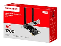MERCUSYS κάρτα δικτύου WiFi & Bluetooth MA30E, AC1200, PCIe, Ver 1.0 MA30E