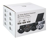 SECTEC smart ηλιακή κάμερα ST-515C-3M-4G-BK, 3MP, 4G, SD, PTZ, IP65 ST-515C-3M-4G-BK