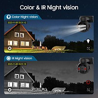 SECTEC smart ηλιακή κάμερα ST-515C-3M-5W-BK, 3MP, WiFi, SD, PTZ, IP65 ST-515C-3M-5W-BK