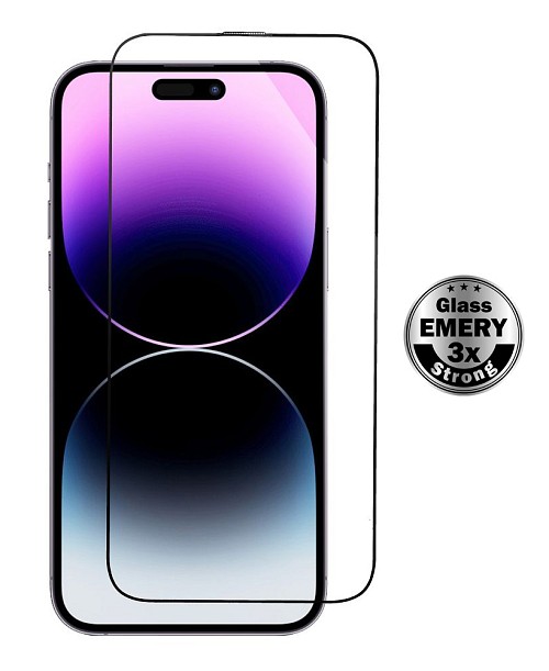 POWERTECH tempered glass Emery 5D TGC-0759 για iPhone 15, full glue TGC-0759