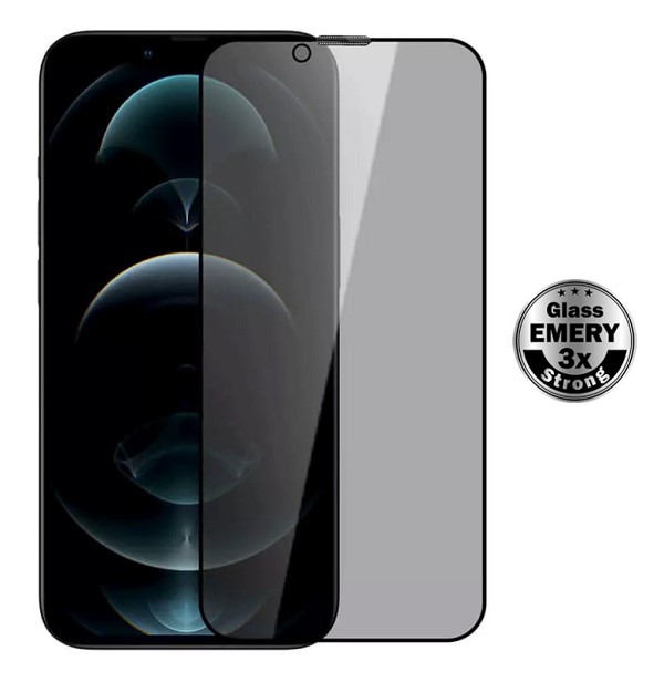 POWERTECH tempered glass Emery Private 5D TGC-0775 για iPhone 14, full glue TGC-0775