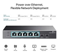 TP-LINK desktop switch TL-SG1005P-PD, 5x Gigabit θύρες, PoE+, UN/1.0 TL-SG1005P-PD