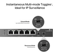 TP-LINK desktop switch TL-SG1005P-PD, 5x Gigabit θύρες, PoE+, UN/1.0 TL-SG1005P-PD
