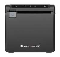 POWERTECH θερμικός εκτυπωτής αποδείξεων PT-1507, USB/Ethernet/Serial, auto cutter, μαύρος PT-1507