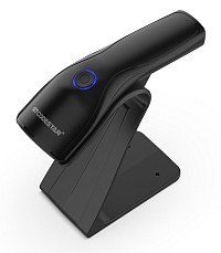 GTCODESTAR barcode scanner X-9200L με βάση, 1D & 2D, ενσύρματο & ασύρματο, Bluetooth, 800mAh, μαύρο X-9200L