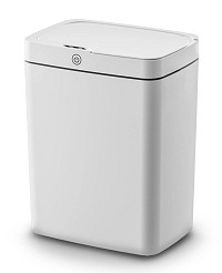 HOME USE κάδος απορριμμάτων HUH-0252 με φωτοκύτταρο, 11.5lt, λευκός HUH-0252