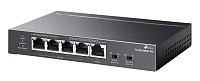 TP-LINK desktop switch TL-SG1005P-PD, 5x Gigabit θύρες, PoE+, UN/1.0 TL-SG1005P-PD