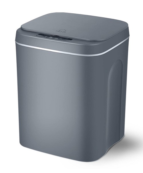 HOME USE κάδος απορριμμάτων HUH-0254 με φωτοκύτταρο, 10.5lt, γκρι HUH-0254