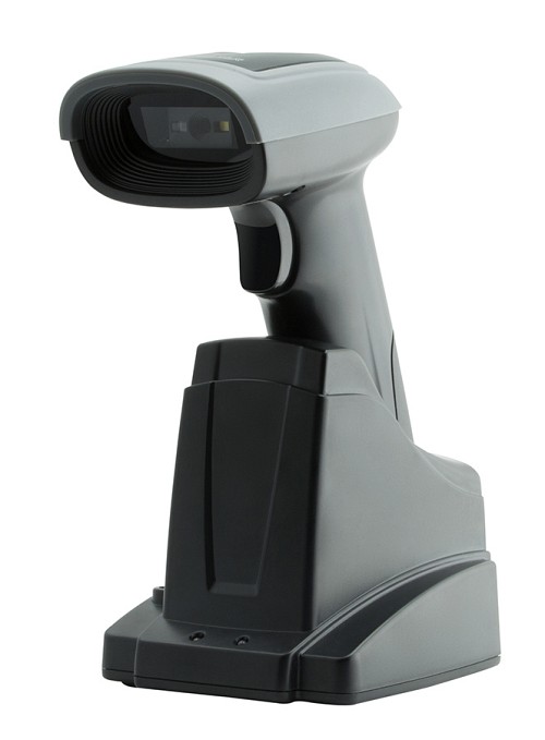 GTCODESTAR barcode scanner GT-1901C με βάση, 1D & 2D, ενσύρματο & ασύρματο, Bluetooth, 2000mAh, μαύρο GT-1901C