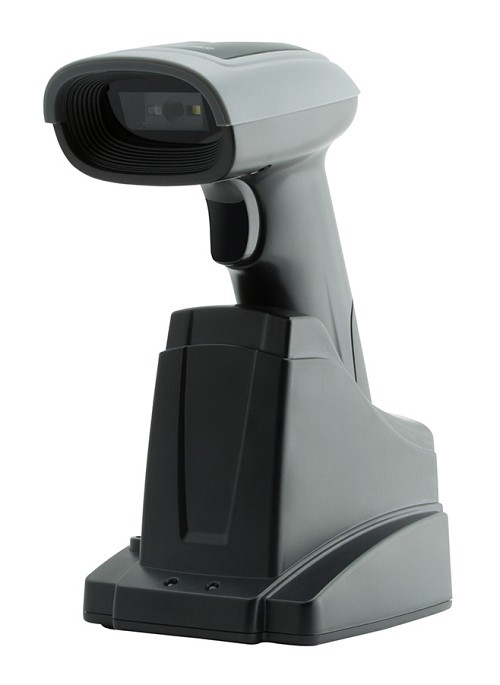 GTCODESTAR barcode scanner X-1901B με βάση, 1D & 2D, ενσύρματο & ασύρματο, Bluetooth, 2000mAh, μαύρο X-1901B