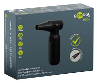 GOOBAY ηλεκτρικό air duster 77830, 100W, 6000mAh, μαύρο 77830GB