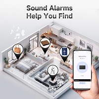 MILI ψηφιακή επαγγελματική κάρτα & tracker MiCard Duo για iOS & Android συσκευές, NFC, Bluetooth, μαύρο HD-P16-E