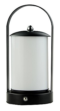 POWERTECH LED επιτραπέζιο φωτιστικό HLL-0192 με λαβή, ρυθμιζόμενο, επαναφορτιζόμενο, μαύρο HLL-0192