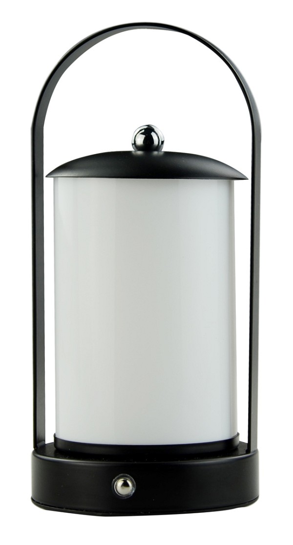 POWERTECH LED επιτραπέζιο φωτιστικό HLL-0192 με λαβή, ρυθμιζόμενο, επαναφορτιζόμενο, μαύρο HLL-0192