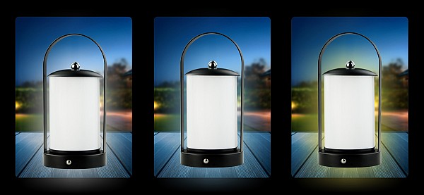 POWERTECH LED επιτραπέζιο φωτιστικό HLL-0192 με λαβή, ρυθμιζόμενο, επαναφορτιζόμενο, μαύρο HLL-0192