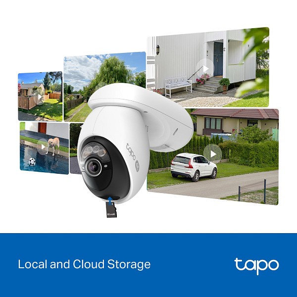TP-LINK smart ηλιακή κάμερα Tapo C660 KIT, 4K/8MP, WiFi, PTZ, SD, IP65, EU/1.0 TAPO-C660KIT