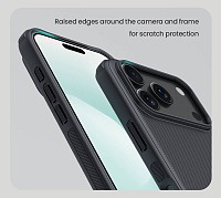 NILLKIN θήκη Super Frosted Shield Pro Magnetic για Apple iPhone 17 Pro, μαύρη 6902048303744