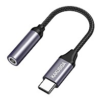 KAKUSIGA αντάπτορας USB-C σε 3.5mm KSC-428, γκρι KSC-428