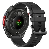 ZEBLAZE smartwatch Stratos 4 με φακό, heart rate, 1.43 AMOLED, GPS, 5 ΑΤΜ, MIL-STD-810H, μαύρο STRATOS4-BK