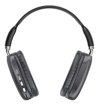 CELEBRAT headphones A35, ασύρματα & ενσύρματα, micro SD, 40mm, 200mAh, μαύρα A35-BK