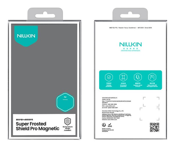 NILLKIN θήκη Super Frosted Shield Pro Magnetic για Apple iPhone 17 Pro, μαύρη 6902048303744