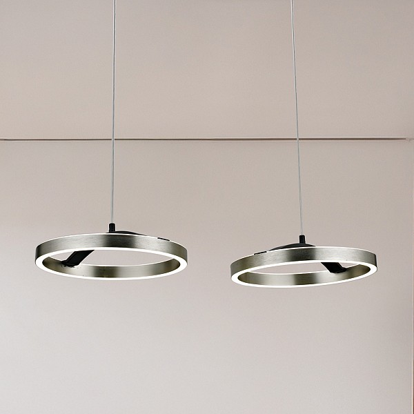 POWERTECH LED φωτιστικό οροφής HLL-0203, 42W, 4000K, 70x30x120cm, ασημί/μαύρο HLL-0203