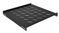 POWERTECH σταθερό ράφι για rack 19 NETW-0043, βάθος 475mm, μαύρο NETW-0043