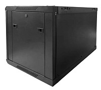 POWERTECH επιτοίχια καμπίνα rack 19 NETW-0038, 600 x 450 x 500mm, 9U NETW-0038