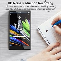 RUIZU MP3 player H10 με οθόνη αφής 3.8, 16GB, Bluetooth, μαύρο H10-16GB