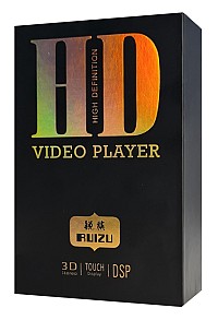 RUIZU MP3 player H10 με οθόνη αφής 3.8, 16GB, Bluetooth, μαύρο H10-16GB