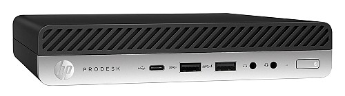 HP PC ProDesk 600 G4 Micro, Refurbished Grade A Repainted, i5-8400T, 8/256GB M.2, FreeDOS PC-3182-SQR