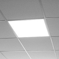 POWERTECH LED panel ψευδοροφής PT-1533, 40W, 59.5x59.5cm, τετράγωνο, 4000K, 4000lm, λευκό PT-1533