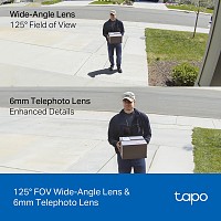 TP-LINK smart κάμερα Tapo C246D, dual lens, 2K/3MP, WiFi, PTZ, IP65, V1.0 TAPO-C246D