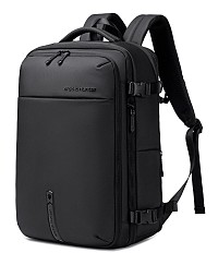 ARCTIC HUNTER τσάντα πλάτης B00866 με θήκη laptop 15.6, αεροστεγής θήκη, 35.5L/49.5L, μαύρη B00866-BK