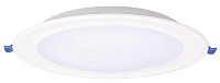 POWERTECH LED φωτιστικό downlight PT-1559, 9W, Φ116x25mm, 4000K, 765lm, λευκό PT-1559