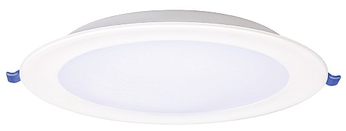 POWERTECH LED φωτιστικό downlight PT-1559, 9W, Φ116x25mm, 4000K, 765lm, λευκό PT-1559