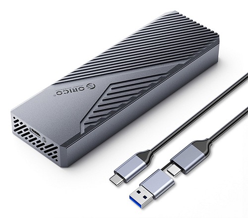ORICO θήκη για M.2 NVME SSD CNM2-G20, 20Gbps, γκρι CNM2-G20-GY-BP